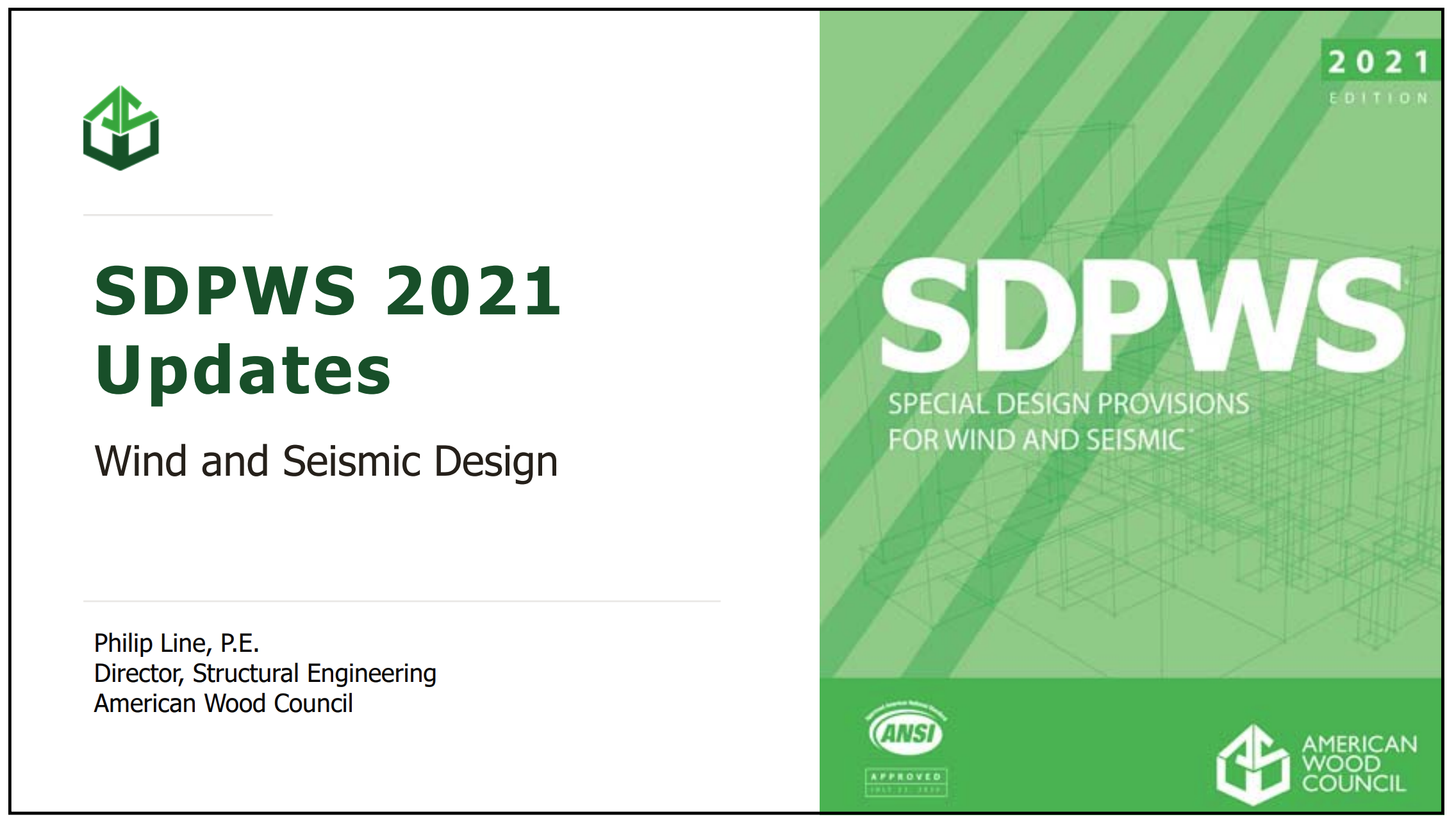 Image for 2021 Special Design Provisions for Wind &amp; Seismic